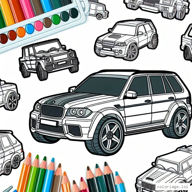 Parmi ces marques de voitures différentes, laquelle préfères-tu ? Peindre ta voiture préférée et fais-nous découvrir ton œuvre d'art !