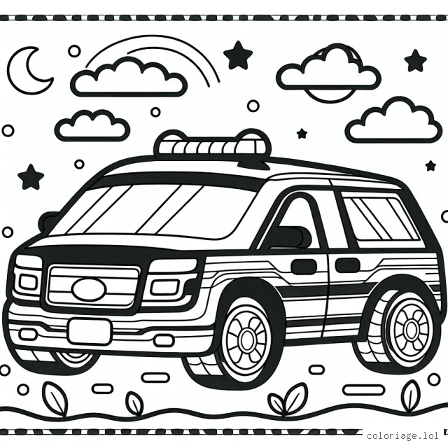 Dessine une voiture de la marque de ton choix.