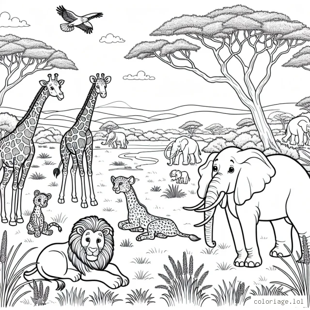 Un safari en Afrique
