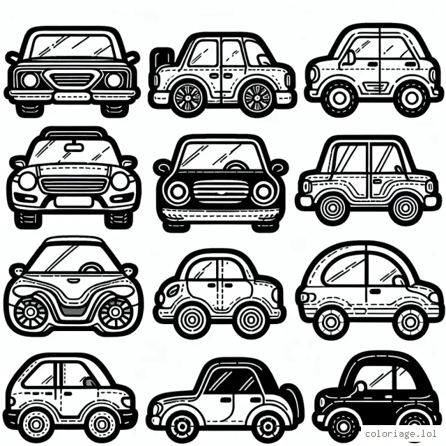 Un livre de coloriage qui présente différentes marques de voitures à travers le monde. C'est une façon amusante et éducative pour les enfants de découvrir l'industrie automobile.
