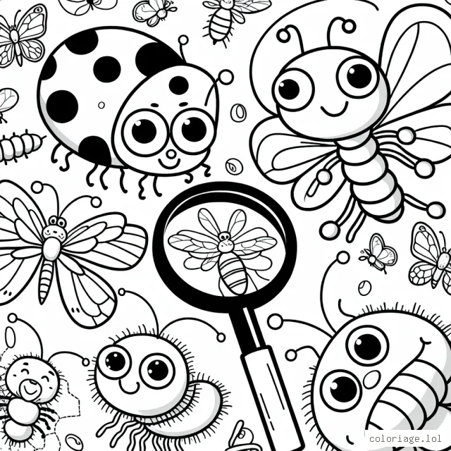 Voyage dans l'univers des insectes microscopiques