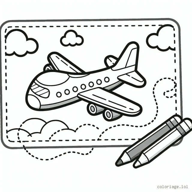 Votre avion préféré est-t-il à réaction ou à hélice ? Pouvez-vous imaginer à quoi ressemble un avion qui peut voler à une altitude et une vitesse maximales ? Quelle est la couleur de cet avion ? Avec cette activité de coloriage, vous pouvez créer votre propre avion unique !