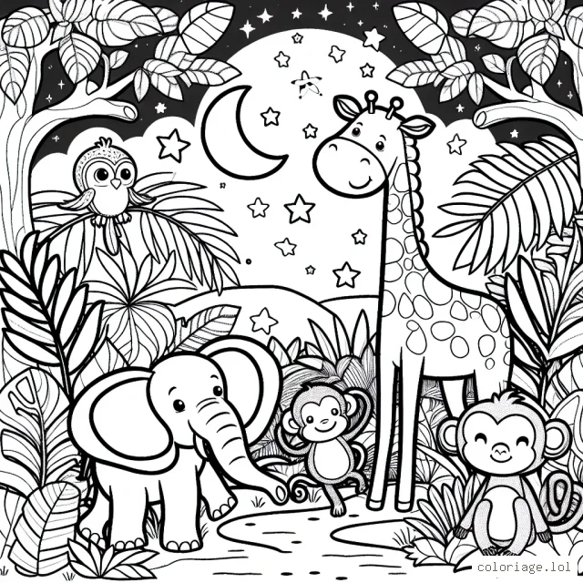 Un safari magique