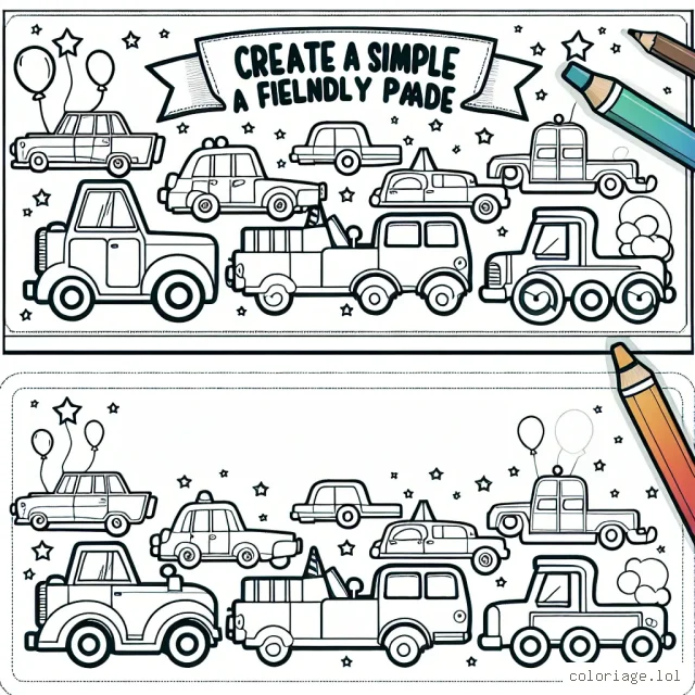 Un défilé magnifique de voitures selon leurs marques attend vos couleurs