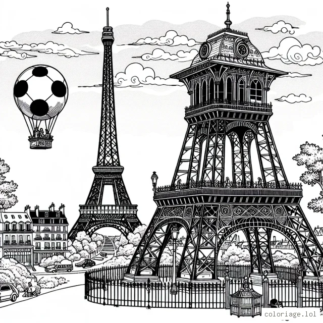 Le tour du monde en 80 jours - Étape 1: La Tour Eiffel à Paris, France