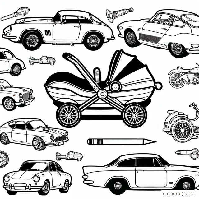 Un voyage à travers l'histoire de l'automobile vous attend. Il est temps de donner de la couleur aux voitures de différentes marques. Du légendaire modèle italien comme la Ferrari à l'iconique voiture allemande comme la Volkswagen, vous allez découvrir des modèles de voitures qui ont marqué l'histoire.