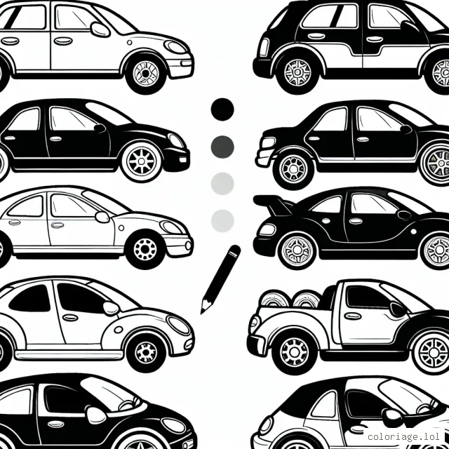 Dessine des voitures célèbres par marque avec leur logo