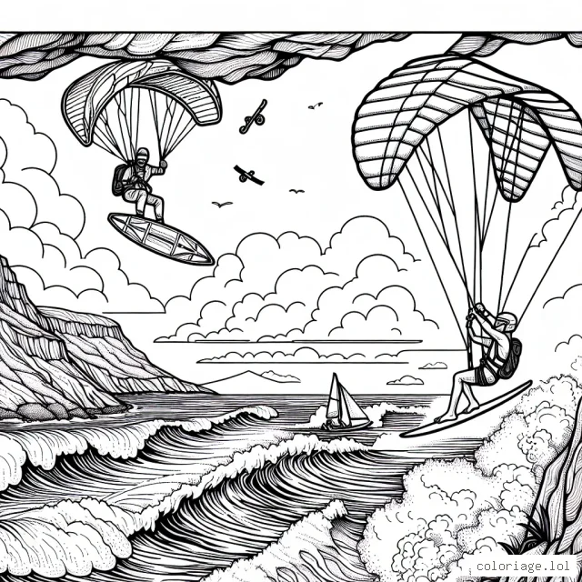 Imagines-toi aux commandes d'une fougueuse planche de surf, défiant d'énormes vagues, ou suspendu à un parachute tout en windsurfing au milieu de l'océan. Envole-toi dans les air avec une BMX lors d'un saut incroyable ou grimpe jusqu'au sommet d'une falaise vertigineuse avec pour seul équipement, ton courage et ton harnais. C'est le monde incroyable des sports extrêmes, et c'est à toi de lui donner des couleurs !