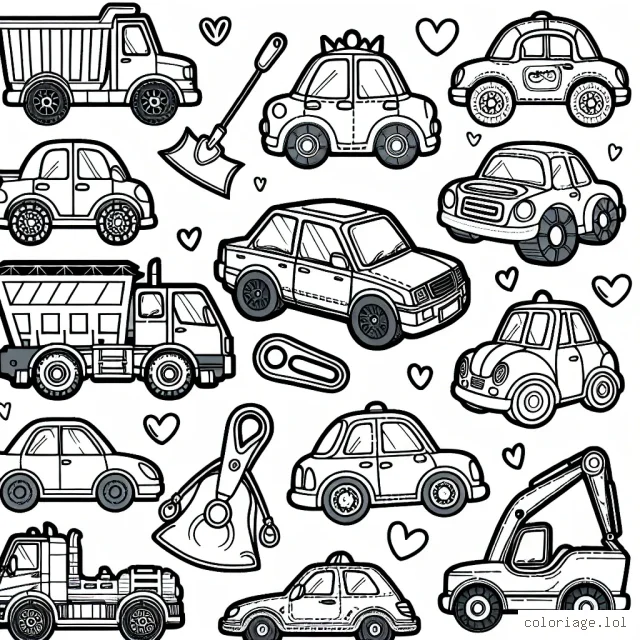 Différentes marques de voitures