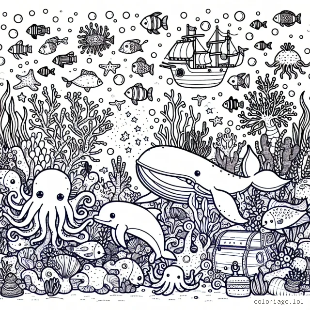 Un monde sous-marin fantastique