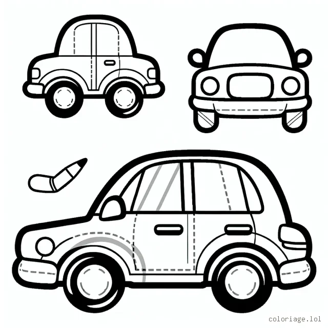 Dessine une voiture de marque spécifique