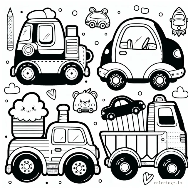 Un assortiment de voitures par marque