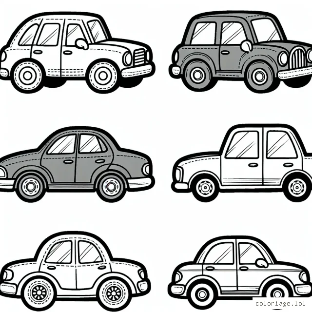 Les différentes voitures par marque