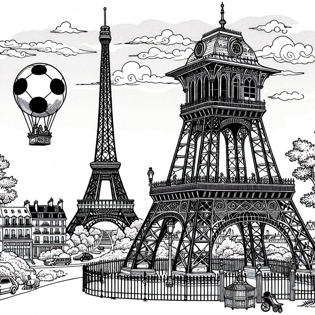 Le tour du monde en 80 jours - Étape 1: La Tour Eiffel à Paris, France
