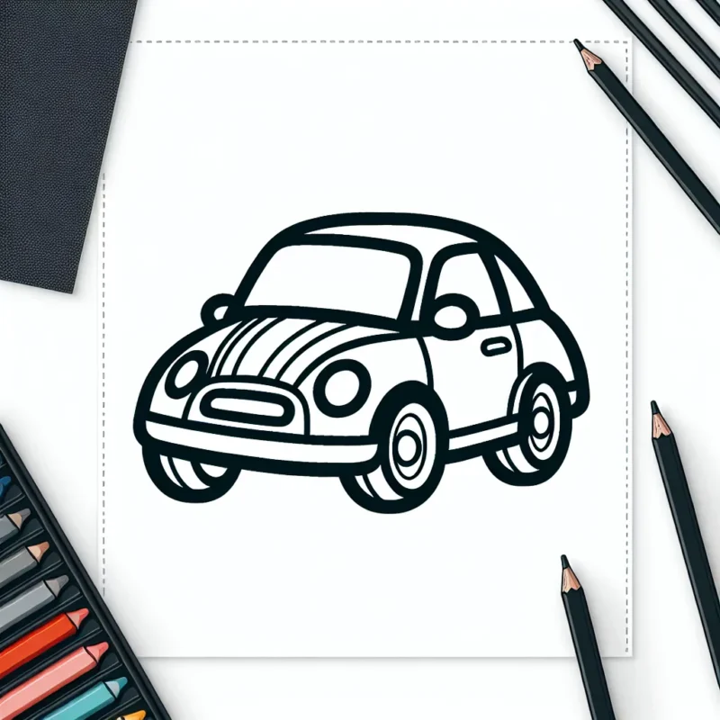 Sélectionnez votre marque de voiture préférée et colorez-la selon vos goûts et votre imagination