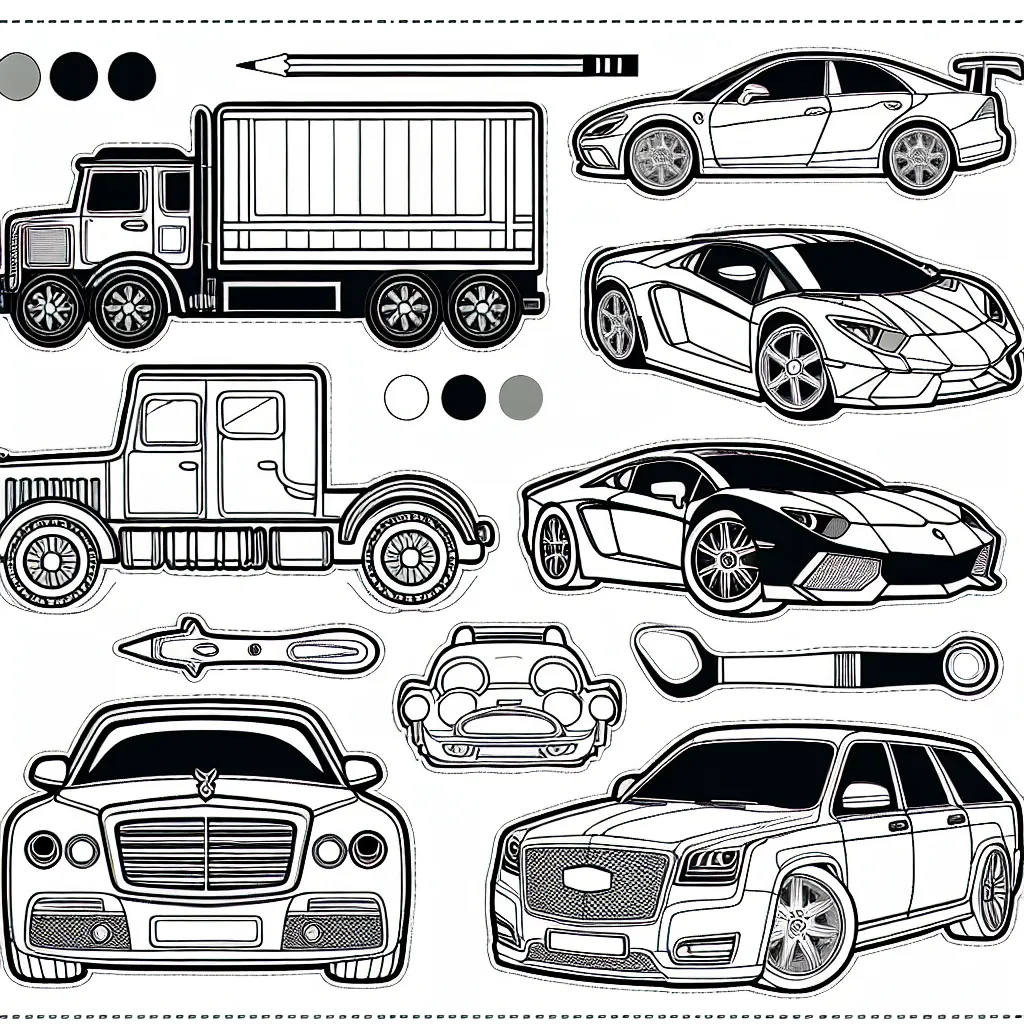 Marques de voitures célèbres pour un tour coloré du monde de l'automobile