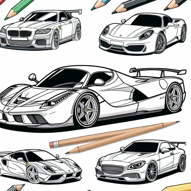 Voici une sélection de voitures par marque à colorier. Vous découvrirez de magnifiques bolides de chez Ferrari, Audi, BMW, Mercedes et bien d'autres encore. Prenez vos crayons de couleur et laissez libre cours à votre imagination pour réinventer ces voitures phares sous un nouveau jour.