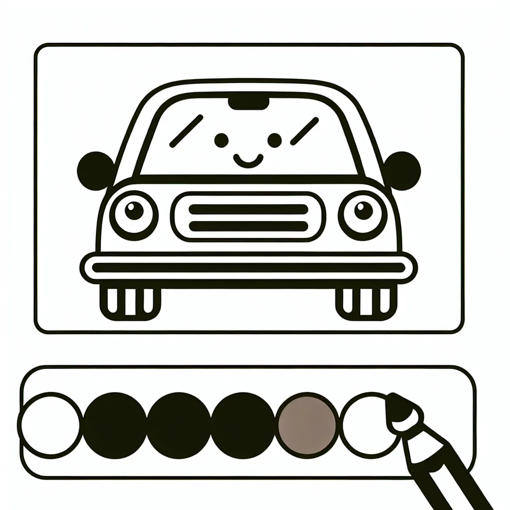 Dessine une voiture par marque célèbre avec leur logo