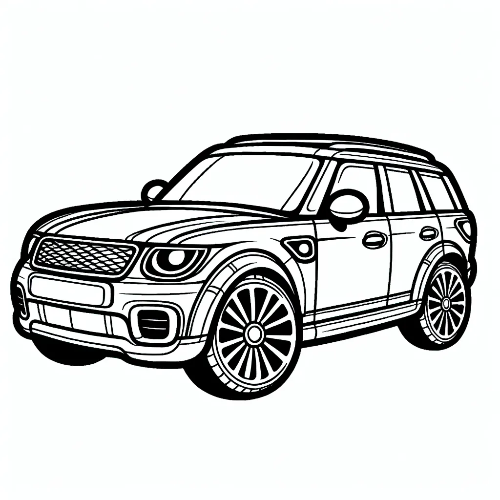 Dessine ton propre type de voiture colorée en fonction de la marque de ton choix!