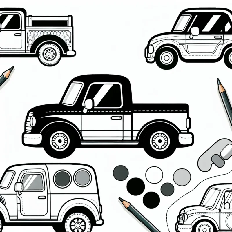 Dans ce livre de coloriage, tu trouveras plusieurs marques populaires de voitures pour décorer et colorier. Chaque page présente une voiture unique de marque différente. Es-tu prêt à mettre de la couleur dans ces belles machines ?