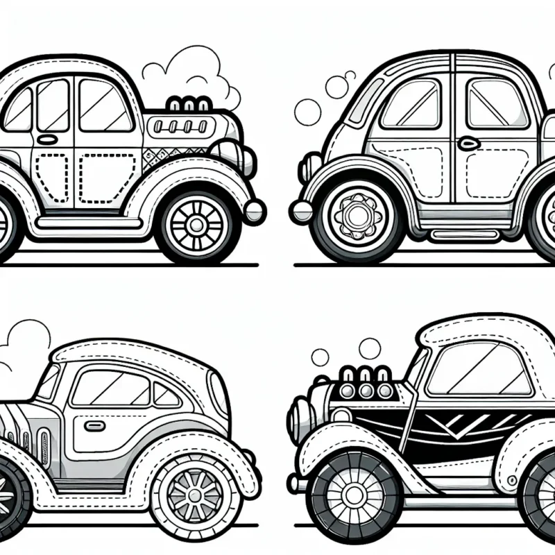 Des voitures uniques et magnifiquement dessinées dans ce cahier de coloriage destiné aux enfants. Chaque page propose une voiture différente pour chaque marque célèbre. Les voitures sont un sujet fascinant pour de nombreux enfants et ce coloriage fera leur joie tout en leur permettant d'apprendre sur les différentes marques de voitures.