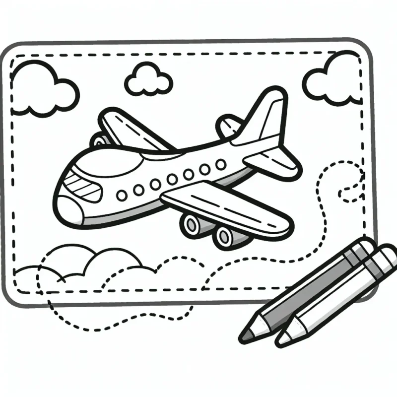 Votre avion préféré est-t-il à réaction ou à hélice ? Pouvez-vous imaginer à quoi ressemble un avion qui peut voler à une altitude et une vitesse maximales ? Quelle est la couleur de cet avion ? Avec cette activité de coloriage, vous pouvez créer votre propre avion unique !