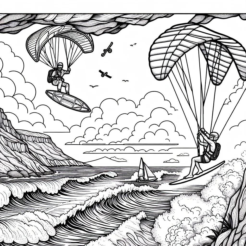 Imagines-toi aux commandes d'une fougueuse planche de surf, défiant d'énormes vagues, ou suspendu à un parachute tout en windsurfing au milieu de l'océan. Envole-toi dans les air avec une BMX lors d'un saut incroyable ou grimpe jusqu'au sommet d'une falaise vertigineuse avec pour seul équipement, ton courage et ton harnais. C'est le monde incroyable des sports extrêmes, et c'est à toi de lui donner des couleurs !